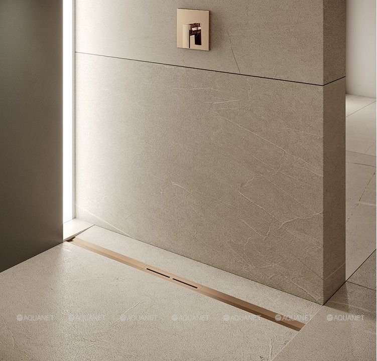 Профиль для душа TECEdrainprofile, 1000 мм, PVD Polished Red Gold