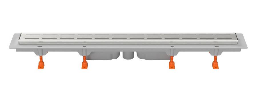 Душевой лоток 85 см Creto Walkway CRE-850 WN-Down с решеткой, хром