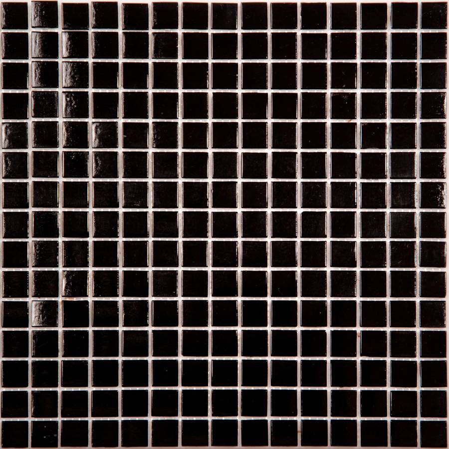 Мозаика AK01 стекло черный (бумага) (20*20*4) 327*327