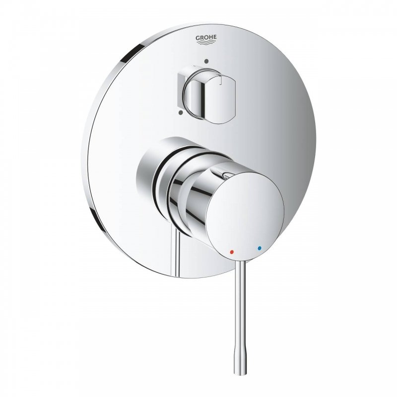 Смеситель для ванны Grohe Essence встраиваемый без излива хром (24092001)