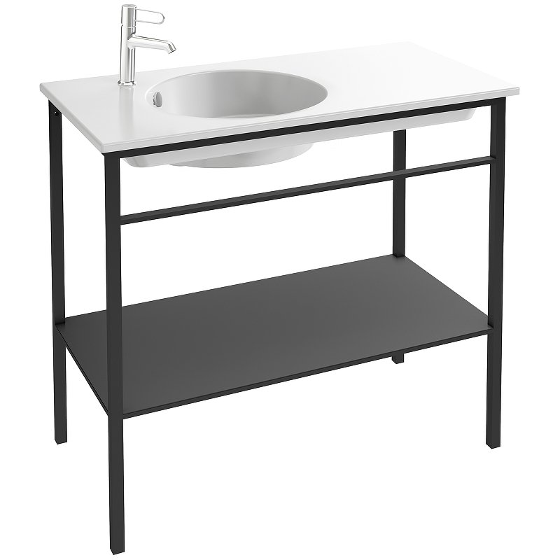 Раковина Jacob Delafon Odeon Rive Gauche EXAU112-Z-00, 100 см, шт
