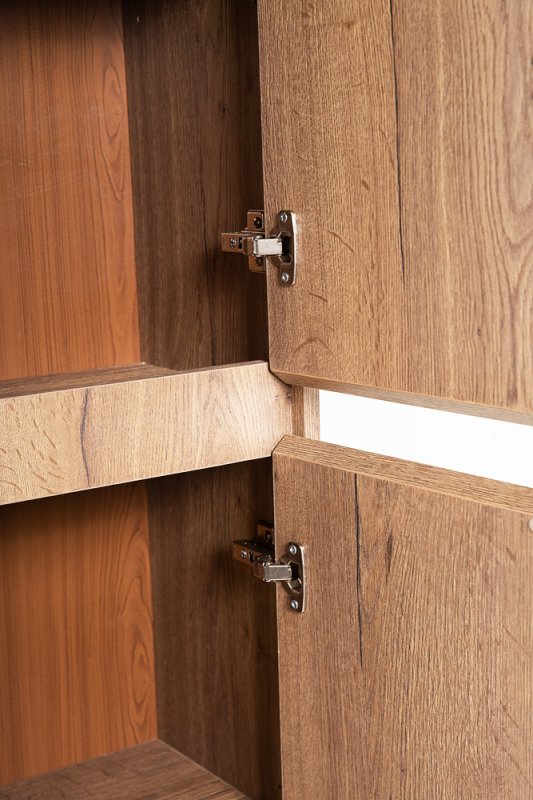 Шкаф подвесной BelBagno KRAFT-1600-2A-SC-RGB-R Rovere Galifax Bianco