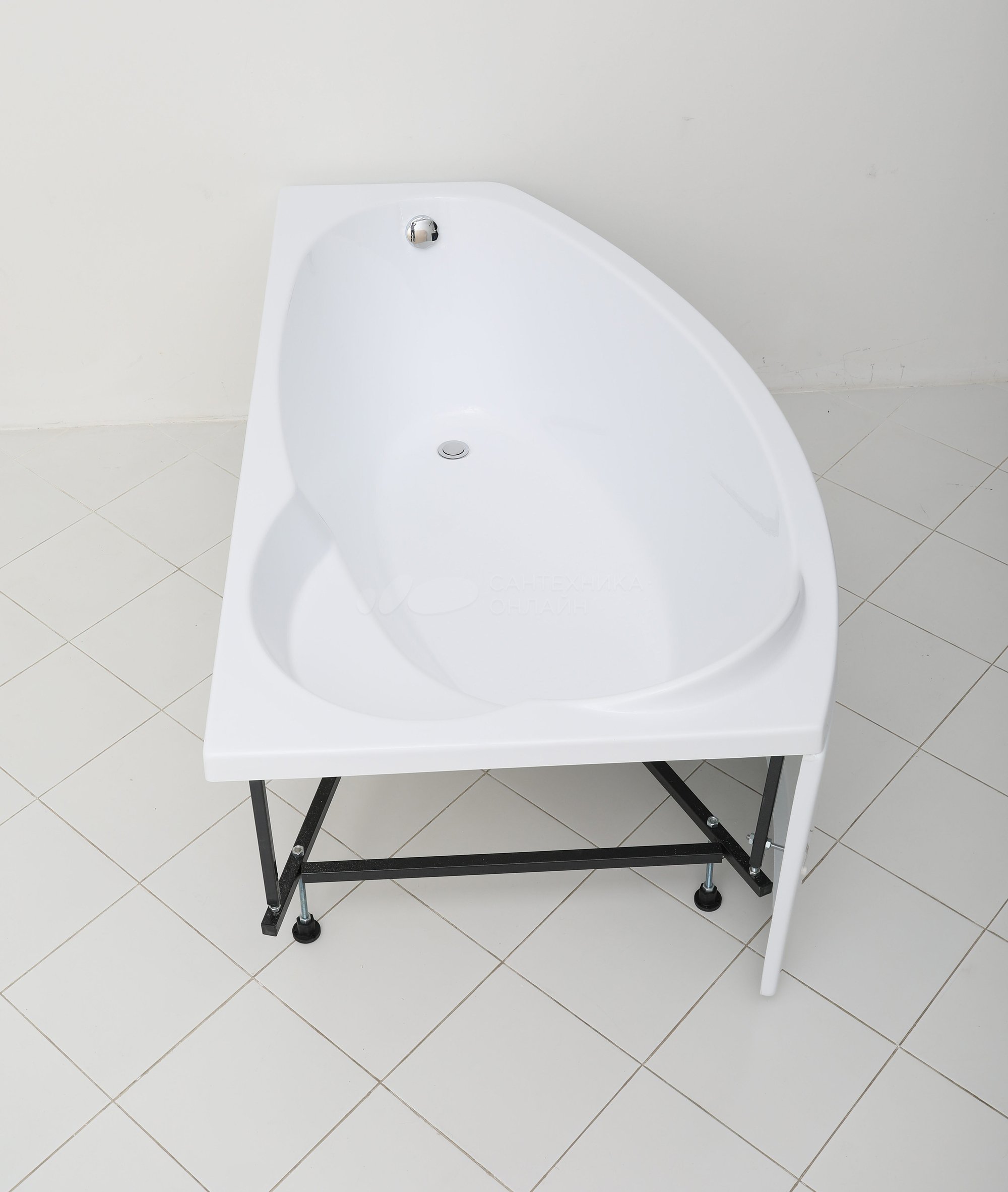Акриловая ванна Aquanet Sofia 170x90 L (с каркасом)