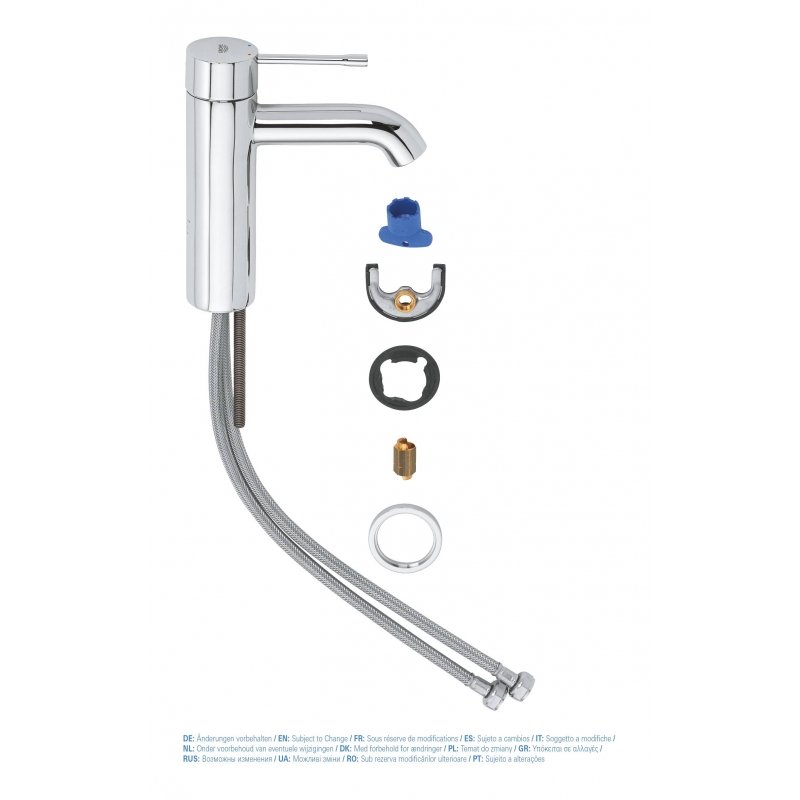 Смеситель для раковины Grohe Essence New 23590001 хром