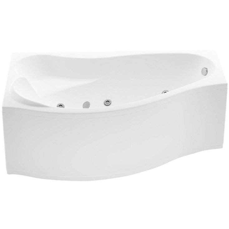 Акриловая ванна Aquanet Palma 170x90/60 L (с каркасом)