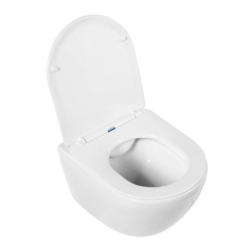 Комплект 4 в 1 Унитаз подвесной BelBagno AMANDA BB051CHR с сиденьем BB051SC + Система инсталляции для унитазов BelBagno BB002-80 с кнопкой смыва BB005