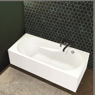 Акриловая ванна Riho Lazy 180x80 L Plug&Play