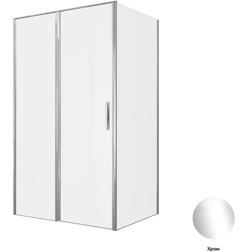 Душевой уголок Allen Brau Priority 120x90 3.31031.00 + 3.31043.00 хром
