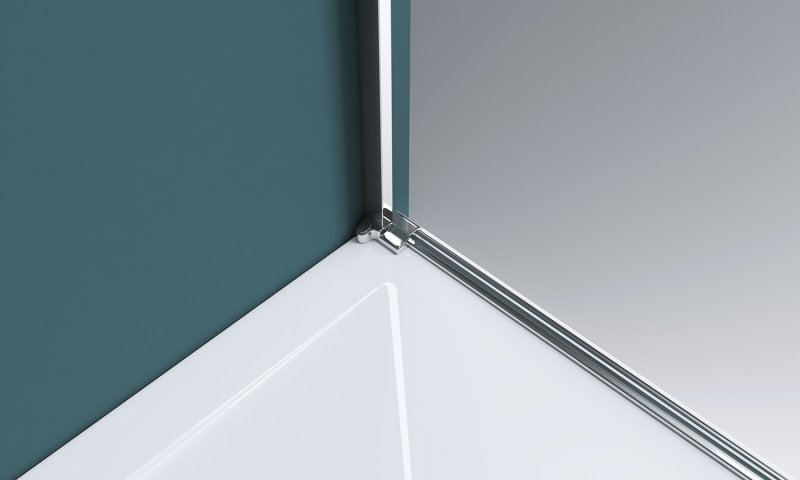 Душевая дверь BelBagno KRAFT-B-12-60/20-C-Cr-R