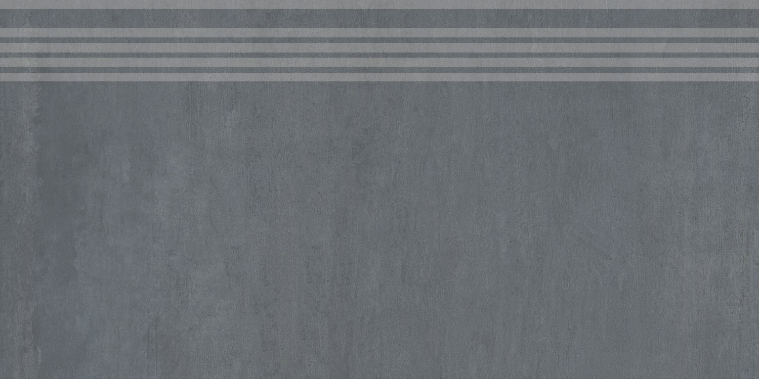 Ступень Гварди синий матовый обрезной 30x60x0,9