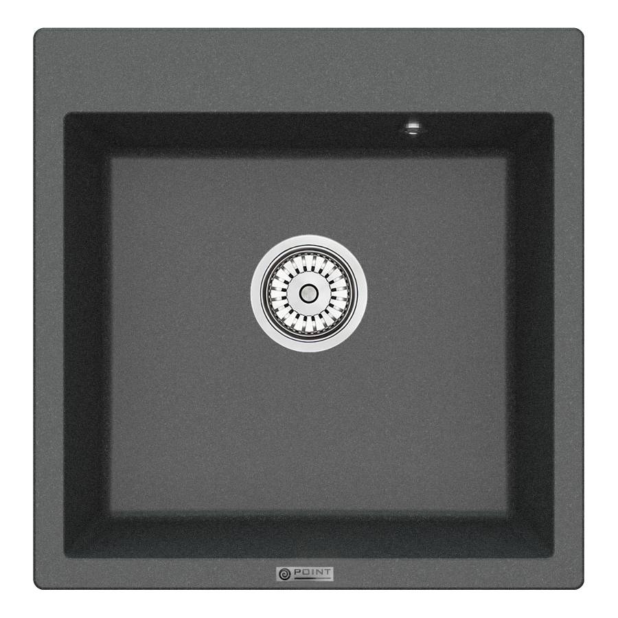 Мойка кухонная Point Арбель 51 PN3001GR, графит