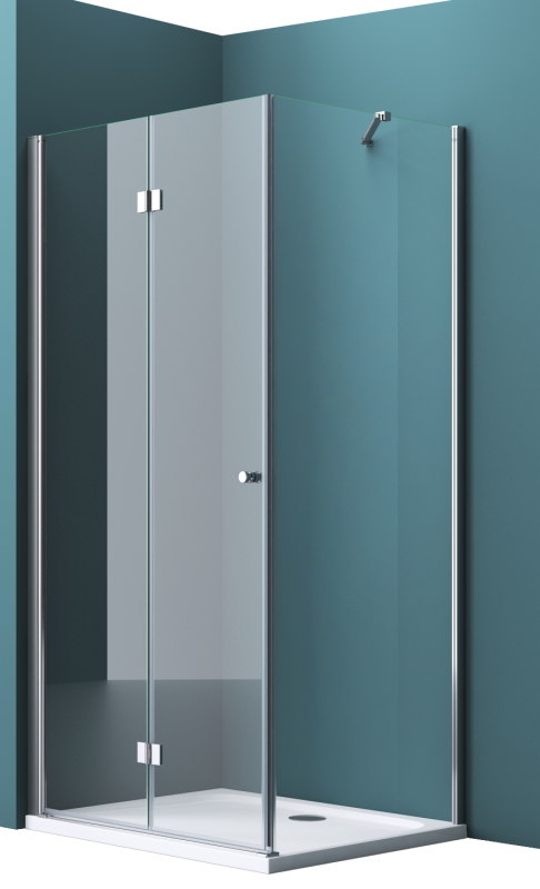 Душевой уголок BelBagno ALBANO-ASH-1-100/80-C-Cr