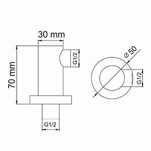 A021 Подключение шланга Wasserkraft