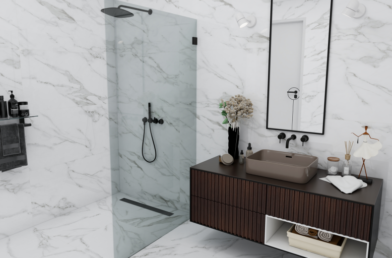 Duna/Velsaa - Керамогранит - Statuario Eva 60 Satin - 60х60 см 