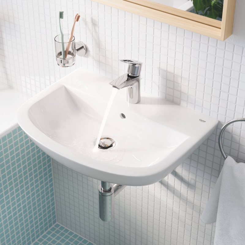 Смеситель для раковины корпус маленький Grohe BauLoop New, хром (23335001)