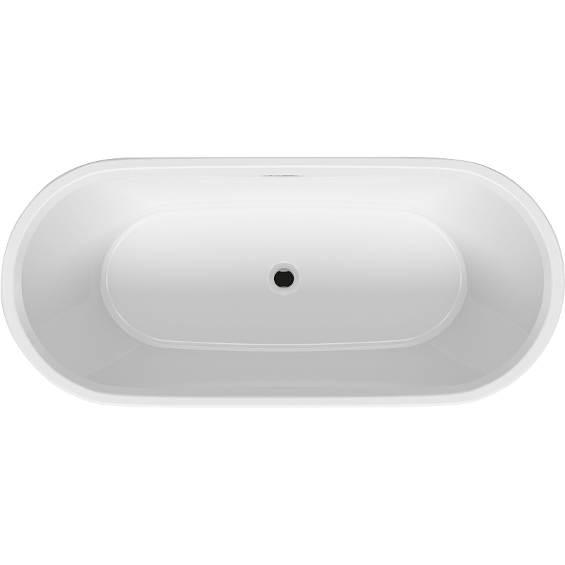 Акриловая ванна Riho INSPIRE 160x75 Velvet White