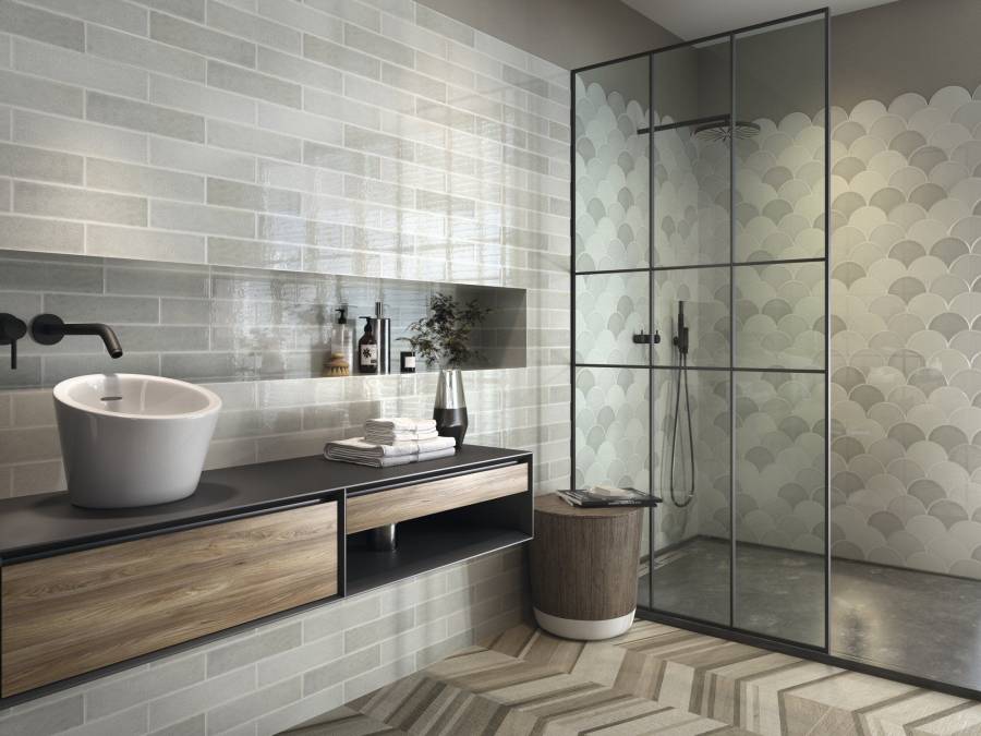 Керамическая плитка Carmen Dynamic Pearl 7,5х30