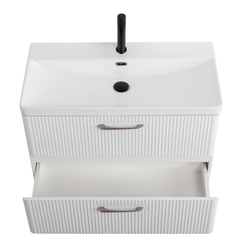 Керамическая раковина BelBagno BB-8076-3-80