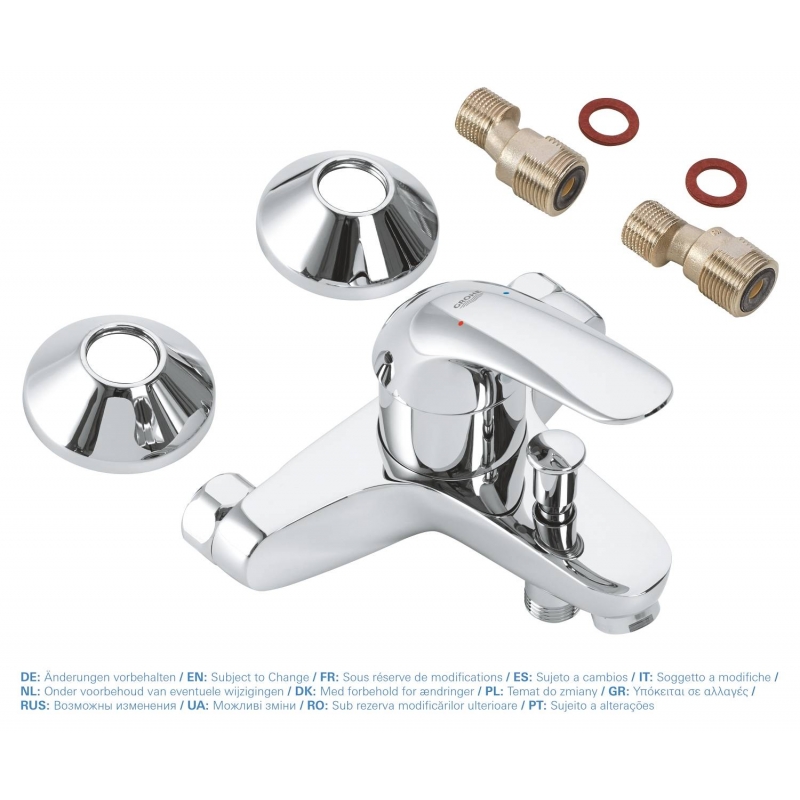 Смеситель для ванны Grohe Euroeco 32743000 хром