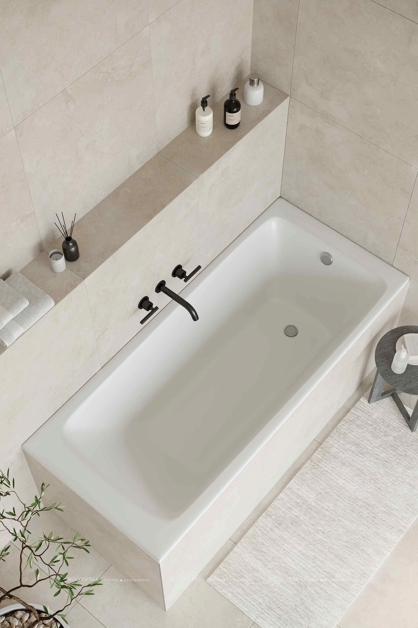 Ванна чугунная Creto Strong 150x70 см 25-1150