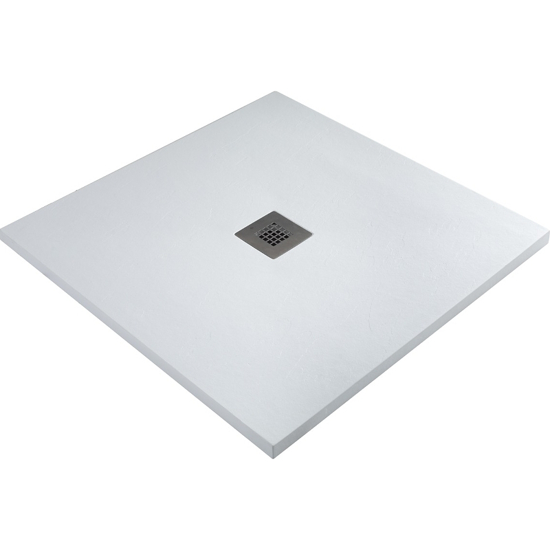 Душевой поддон Allen Brau Priority 100x100 8.31005-21 белый камень