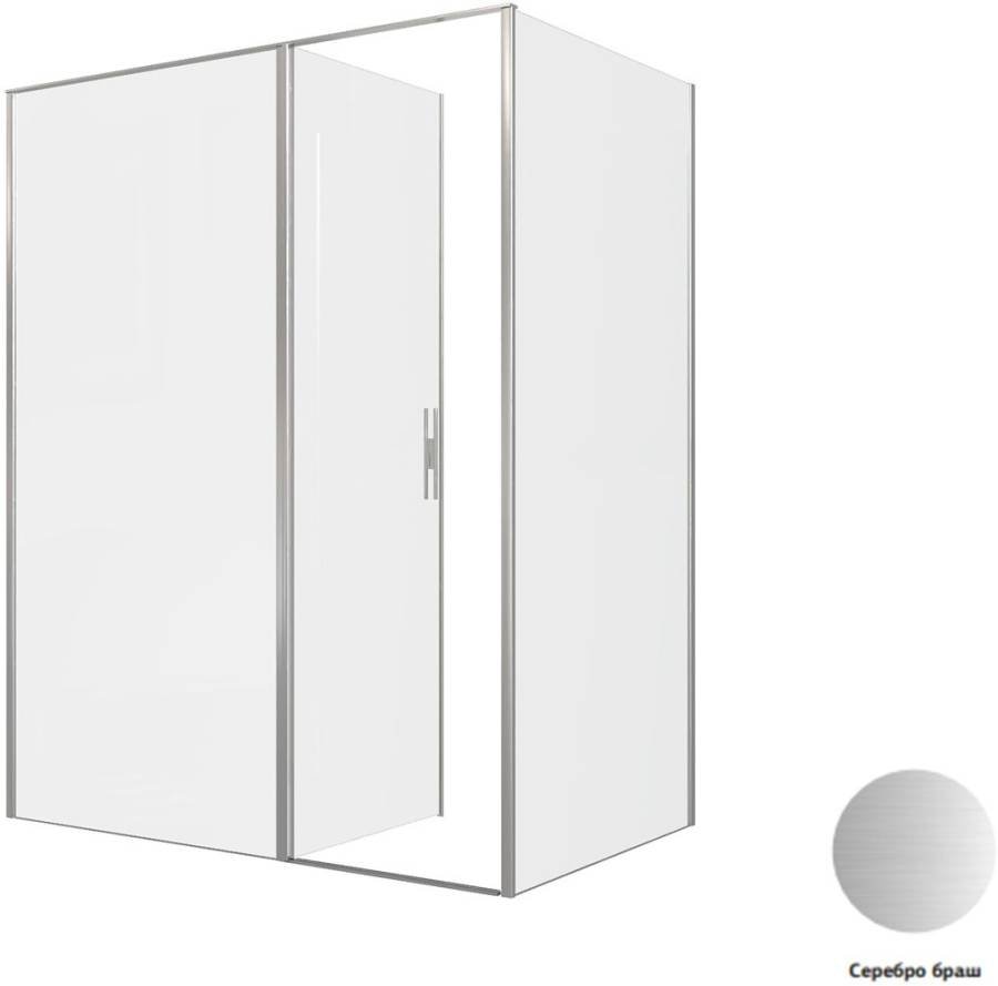Душевой уголок Allen Brau Priority 160x100 3.31038.BA + 3.31047.BA серебро браш
