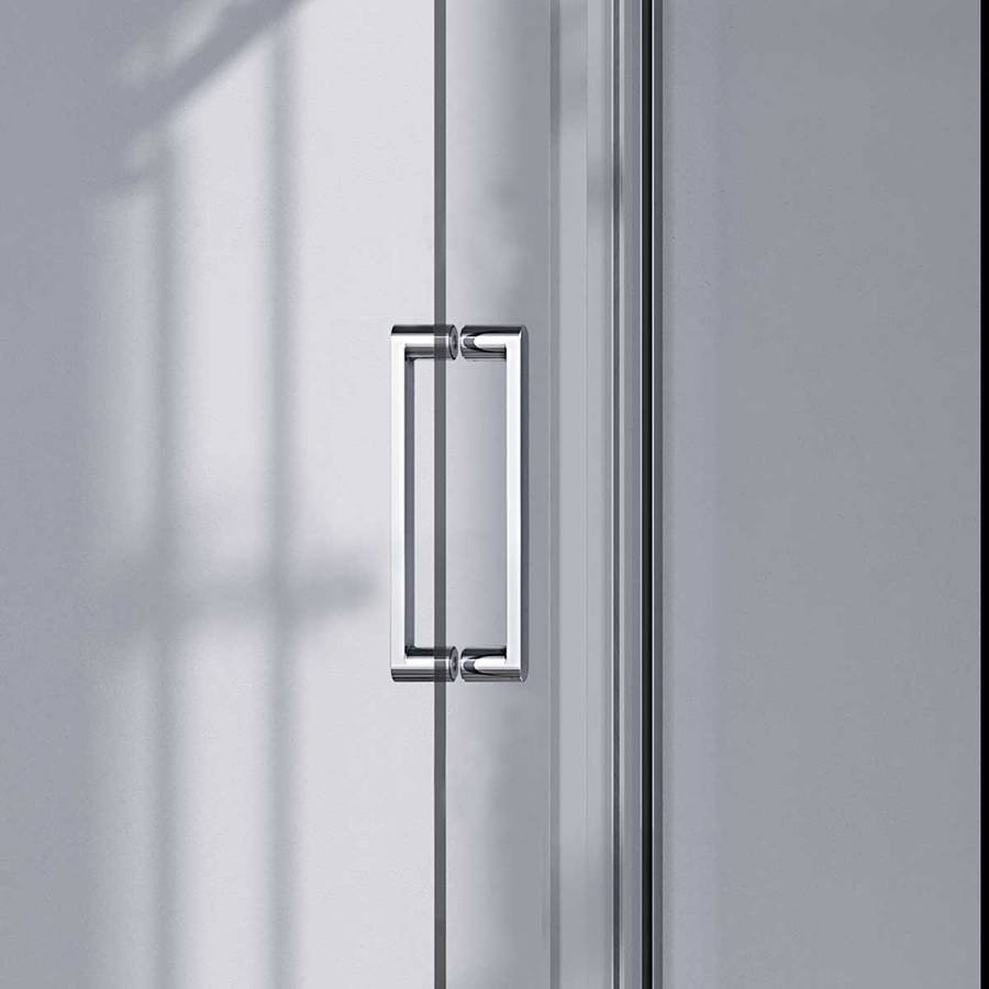 Душевой уголок Como-N VSR-4CN1016CL, 1600*1000, хром, стекло прозрачное