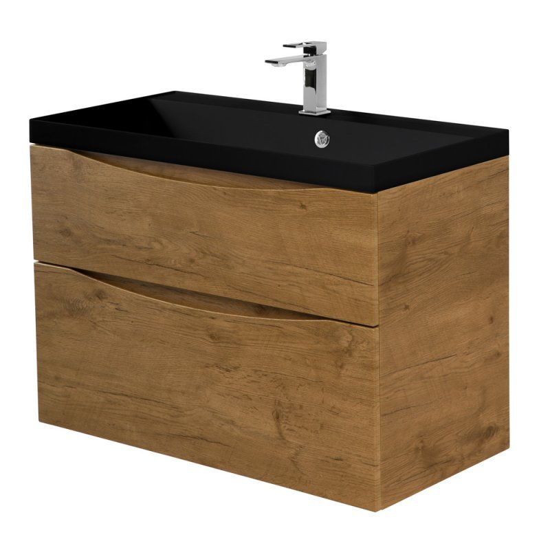 Тумба с раковиной подвесная BelBagno MARINO-H60 90 Bianco Lucido, раковина белая
