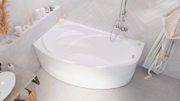 Акриловая ванна 1Marka Aima Design Dolce Vita 170х75 01дов1775