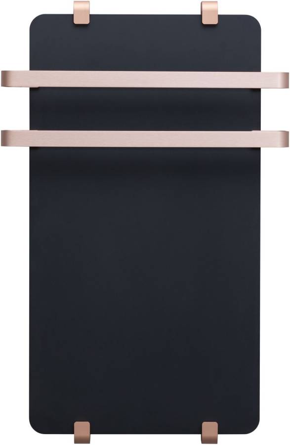 Полотенцесушитель электрический Allen Brau Infinity 120x44 с рейлингом 2.0 и креплением, медь браш