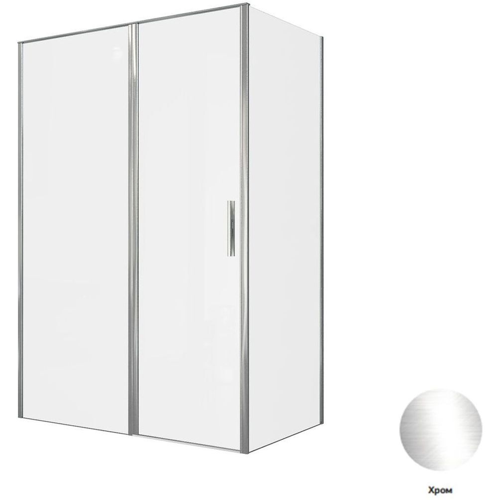 Душевой уголок Allen Brau Priority 140x80 3.31034.00 + 3.31040.00 хром
