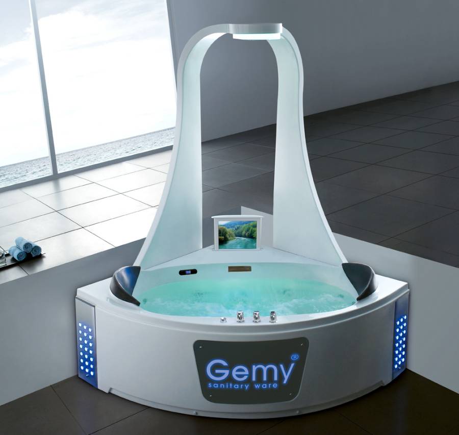 Акриловая ванна Gemy 151х151 G9069 O