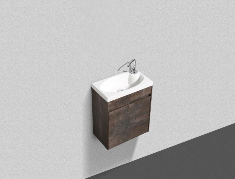 Раковина из искусственного мрамора BelBagno BB-460-PM-LVB