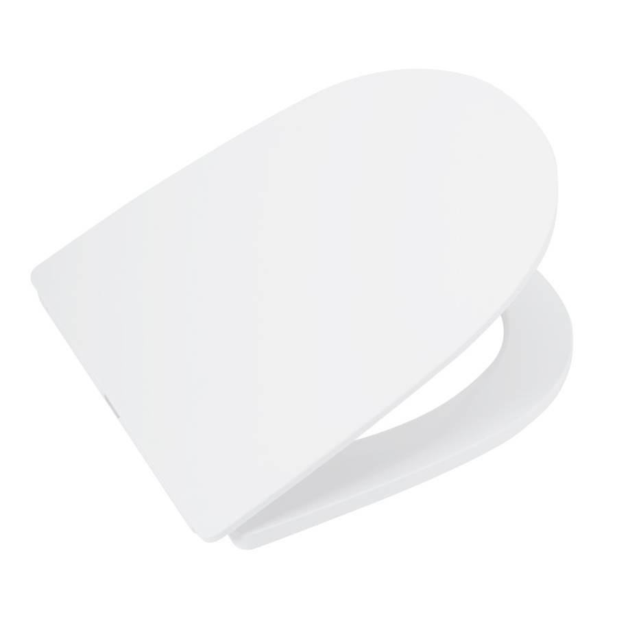 Сиденье дюропласт, soft close, металлическое крепление, BB045/051SC