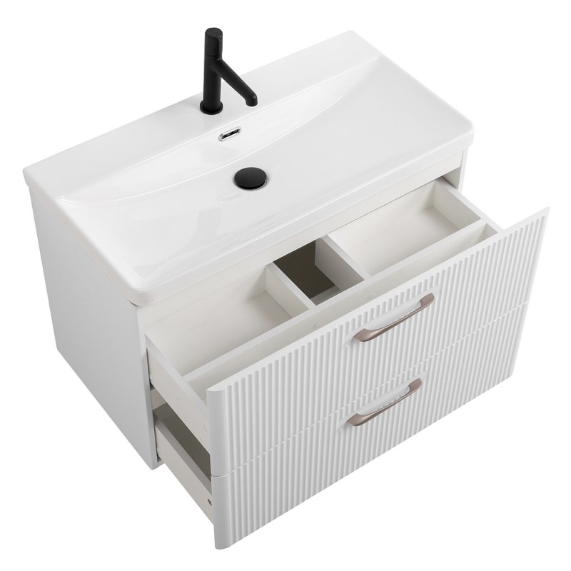 Керамическая раковина BelBagno BB-8076-3-80