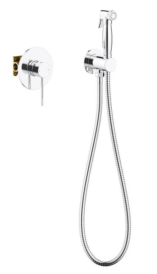 Смеситель Timo Saona 2389/00SM встроенный с гигиеническим душем, хром
