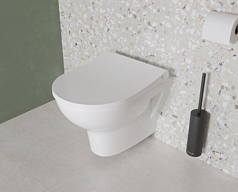 Унитаз подвесной VitrA Zentrum Rim-Ex 5795B003-0075 безободковый