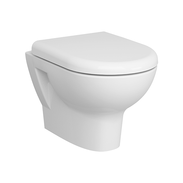 Унитаз подвесной VitrA Zentrum Rim-Ex 5795B003-0075 безободковый