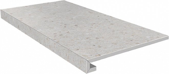 Ступень SG631820R\GCF клееная Терраццо бежевый светлый  33x60x0,9