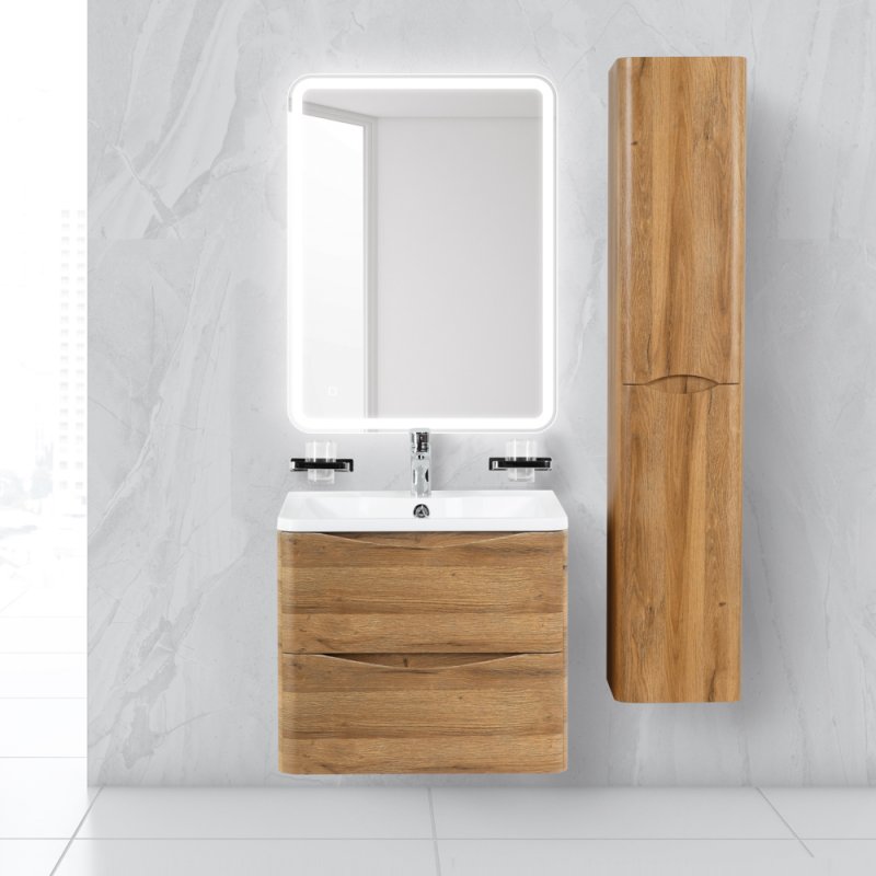 Раковина из литьевого мрамора BelBagno BB600/455-LV-MR-ALR