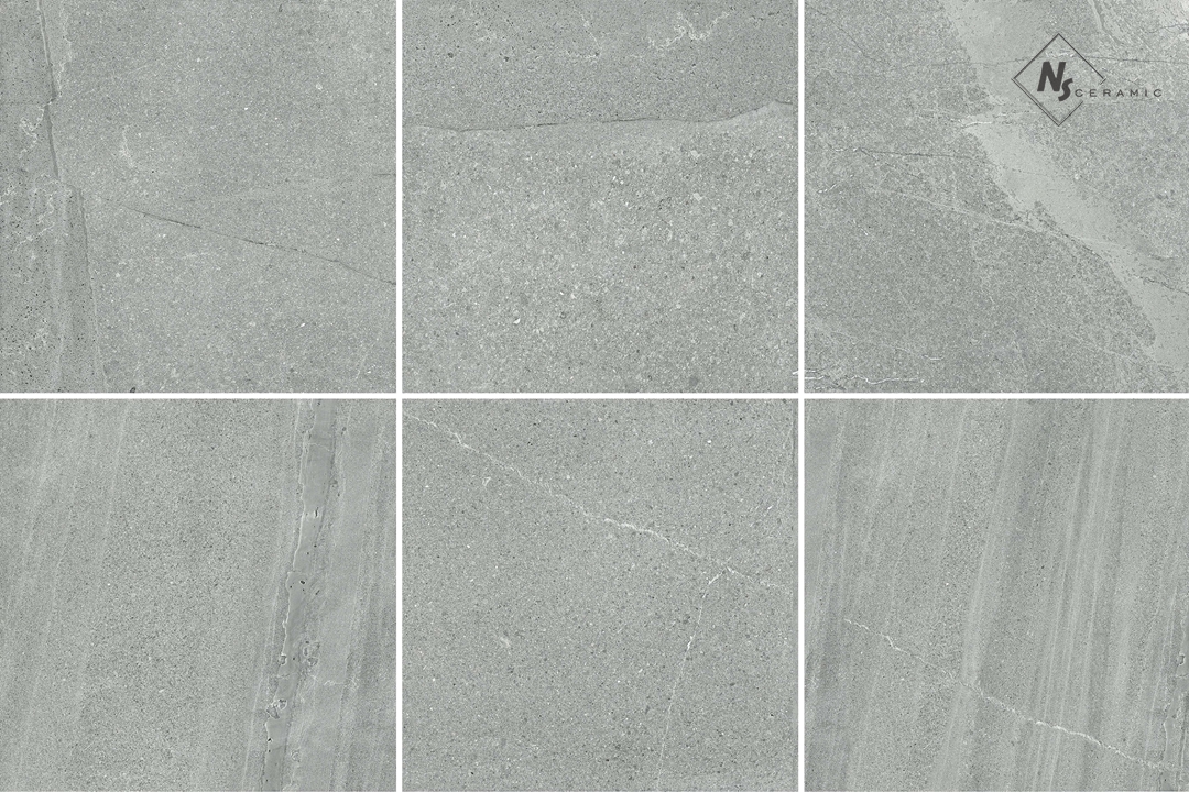 NS Ceramic Керамогранит с Эффектом Камня NSC6061 Grey 60x60 - керамическая плитка и керамогранит