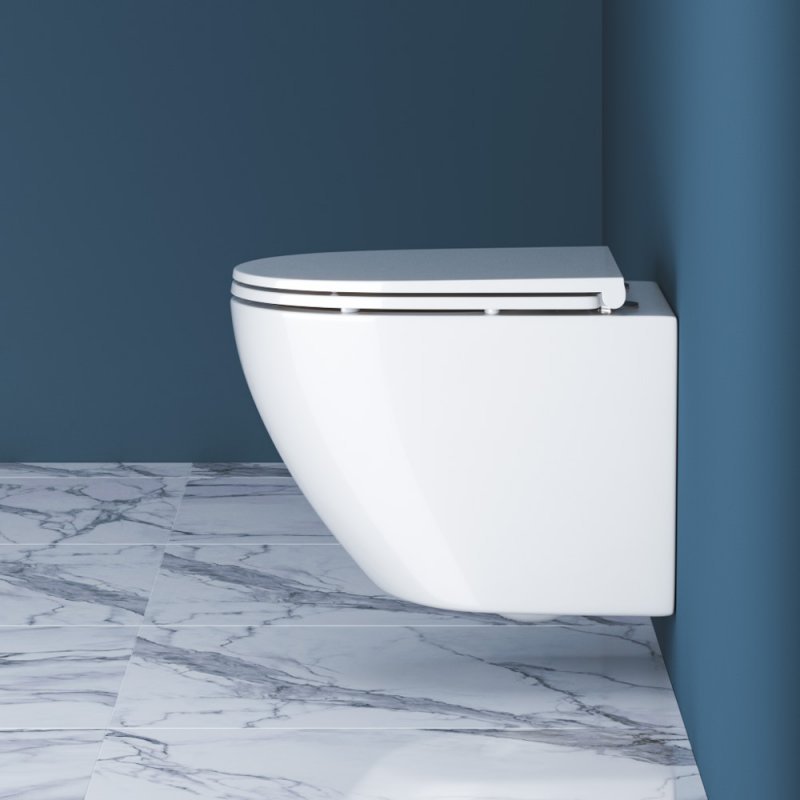 Чаша подвесного унитаза BelBagno SFERA-R BB046CHR