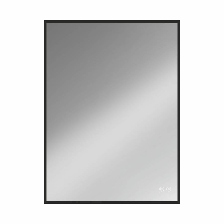 Зеркало LED VLM-3VN600B-2 600х800 c сенсорным выключателем и диммером, антизапотевание