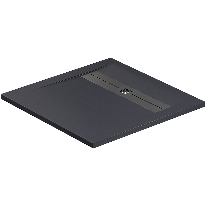 Душевой поддон Allen Brau Infinity 90x90 8.21001-AM антрацит