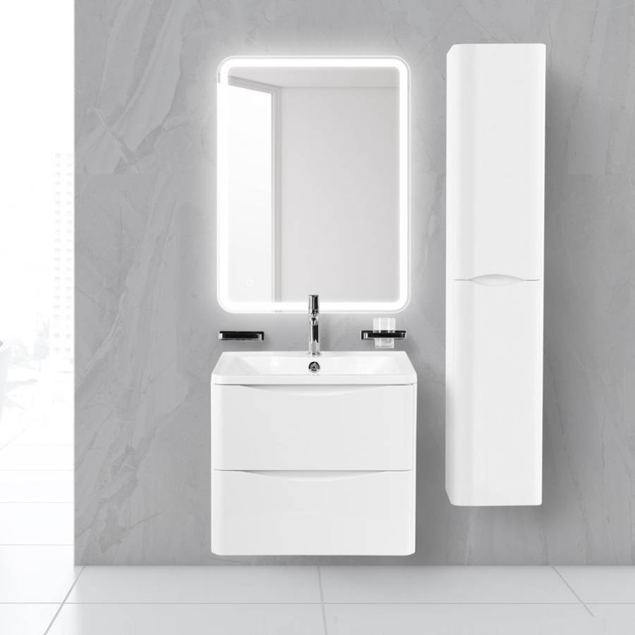 Раковина из литьевого мрамора BelBagno BB700/455-LV-MR-ALR