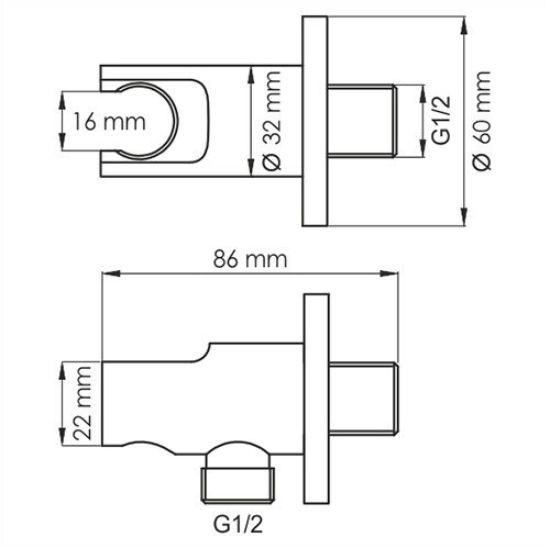 A148 Подключение шланга Wasserkraft