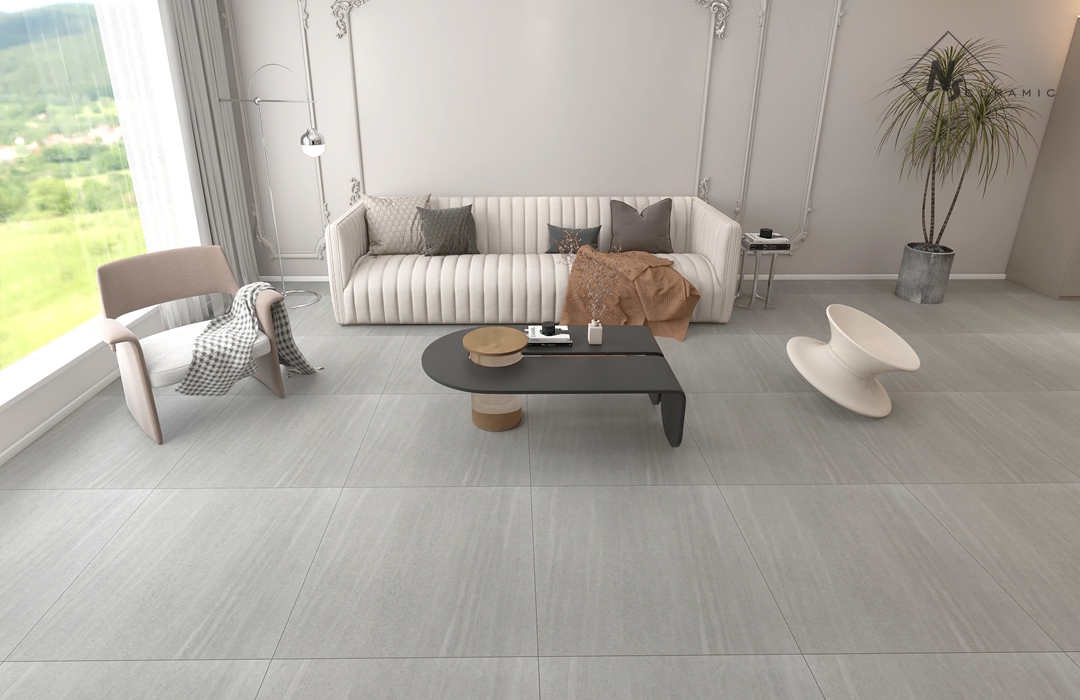 NS Ceramic Керамогранит с Эффектом Камня NSC8043 Grey 80x80 - керамическая плитка и керамогранит