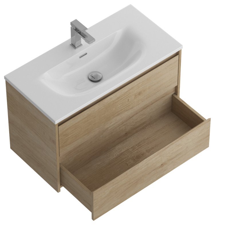 Керамическая раковина BelBagno BB-8099-3-80