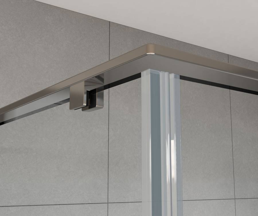 Душевой уголок Arno VSR-1A8015CL, 1500*800, хром, стекло прозрачное