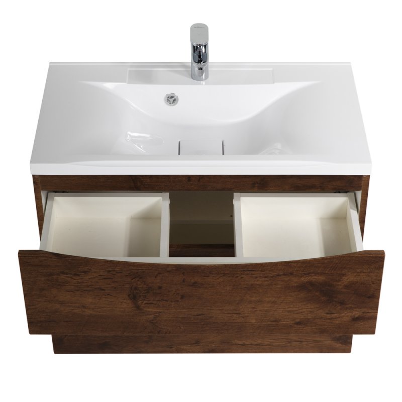 Тумба с раковиной подвесная BelBagno MARINO-H60 80 Bianco Lucido, раковина белая
